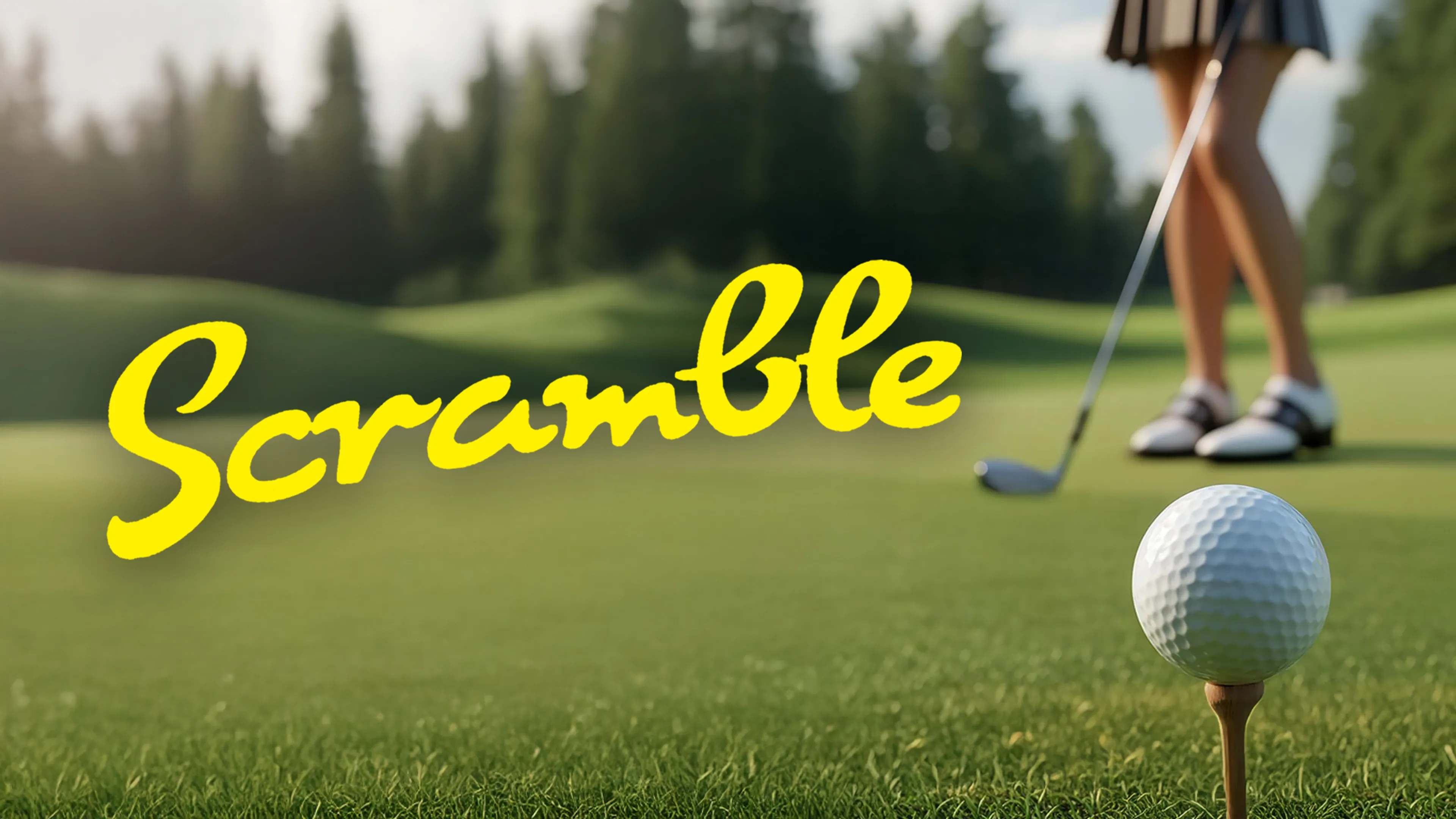 Scramble poster